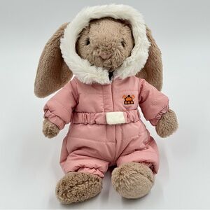 BNWT Jellycat Bashful Bunny Snow Suit Plush Toy